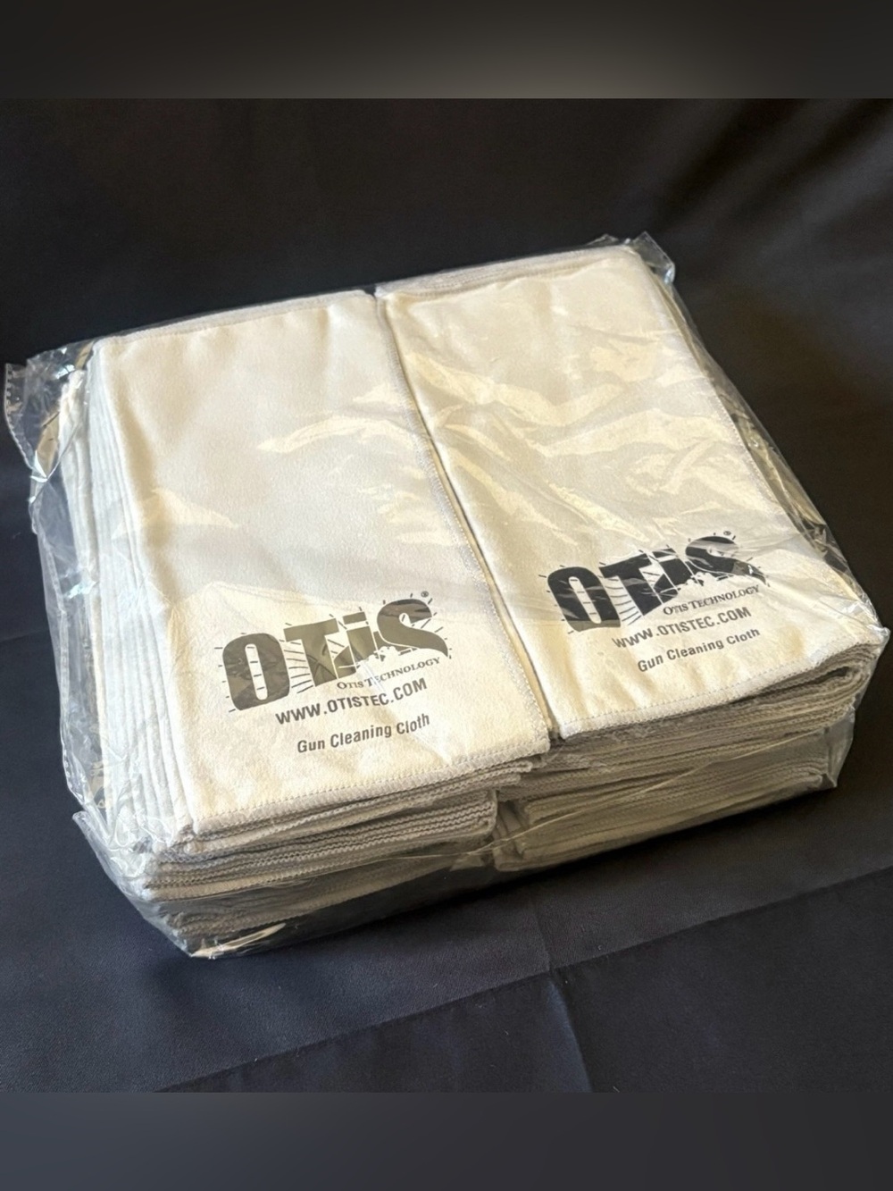 50-Pack Otis Technology Gun Firearm Microfiber Cleaning Cloth Set 12”x18” EA NEW